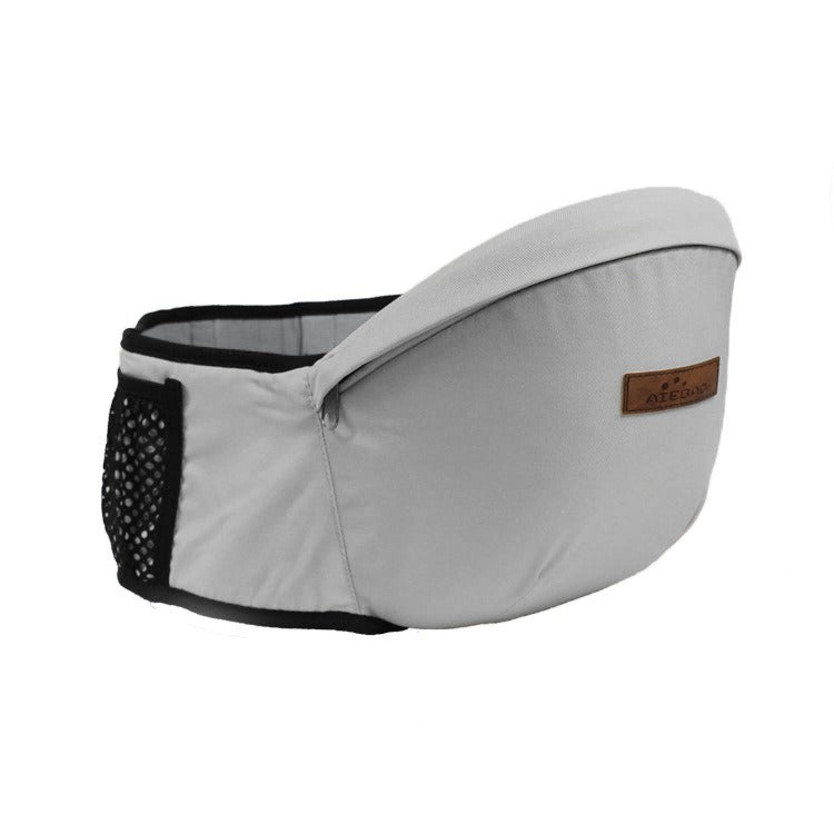 Porte-Bébé Ergonomique – Siège de Hanche Confortable et de Soutien pour Bébé Baby Carrier Electro Paris Gris argenté