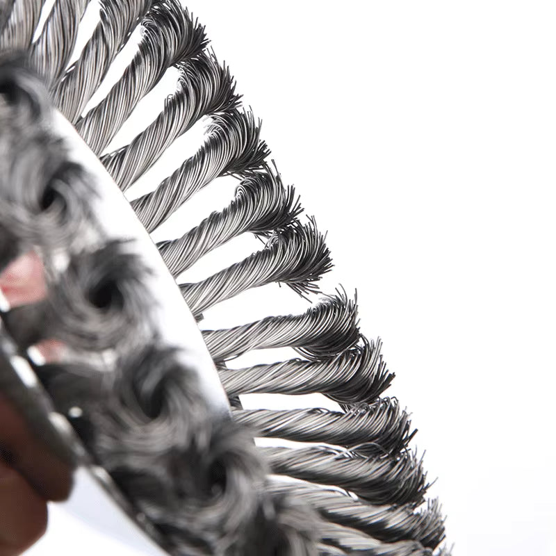 Désherbeur Efficace Pour Herbe, Mauvaises Herbes Et Moisissures Avec Installation Facile Steel brush Electro Paris