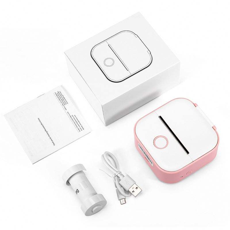 Mini-Imprimante Sans Fil Pour Stickers Avec Impression Thermique Directe Depuis Smartphone Mobile Printer Electro Paris