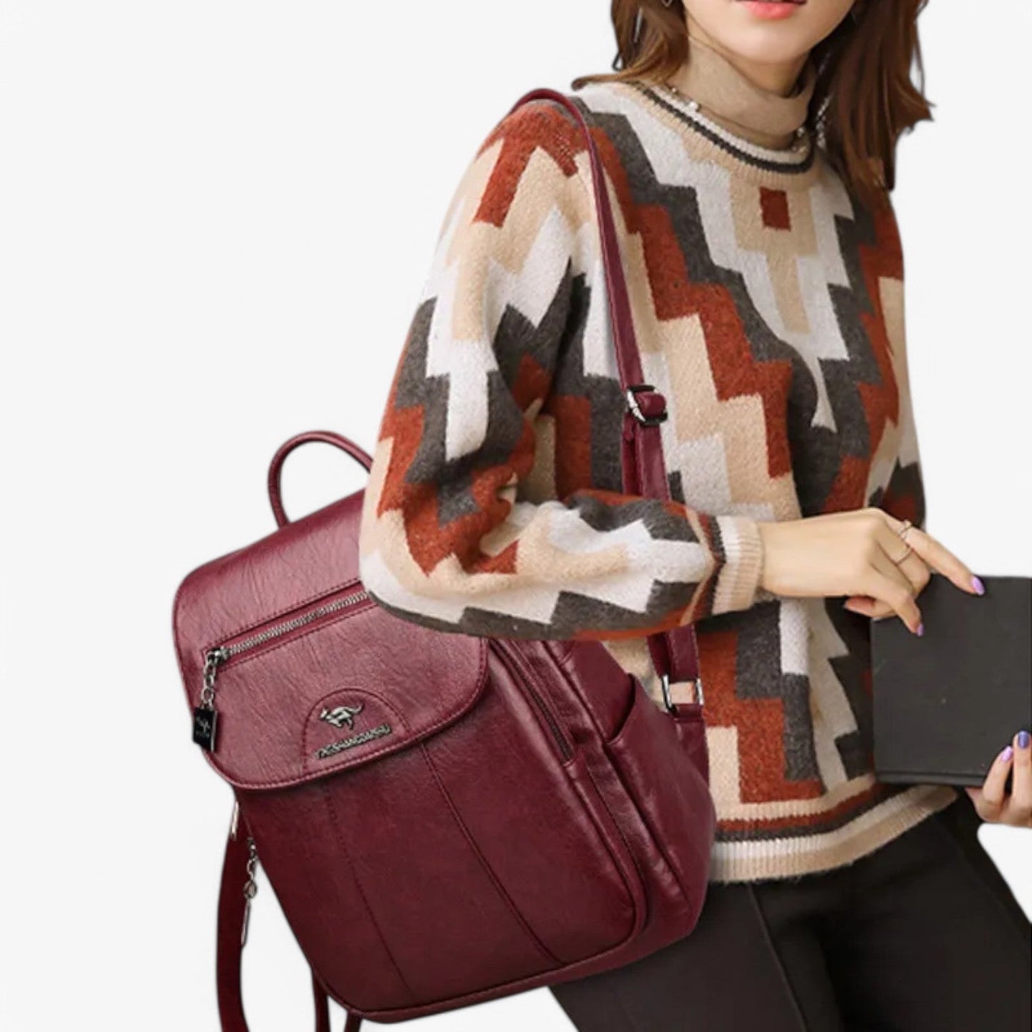 Sac à Dos Vintage En Cuir Pour Femme – Élégant, Confortable Et Idéal Pour Voyager Backpack Women Electro Paris