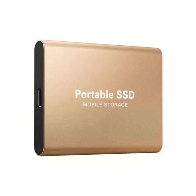 SSD Portable – Disque SSD Externe 128 To Haute Vitesse Gadgets Electro Paris Or