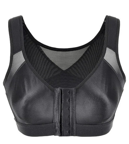Correcteur De Posture Pour Femmes Avec Soutien Du Dos Et Bandes Croisées Ajustables Undergarment Electro Paris Noir S