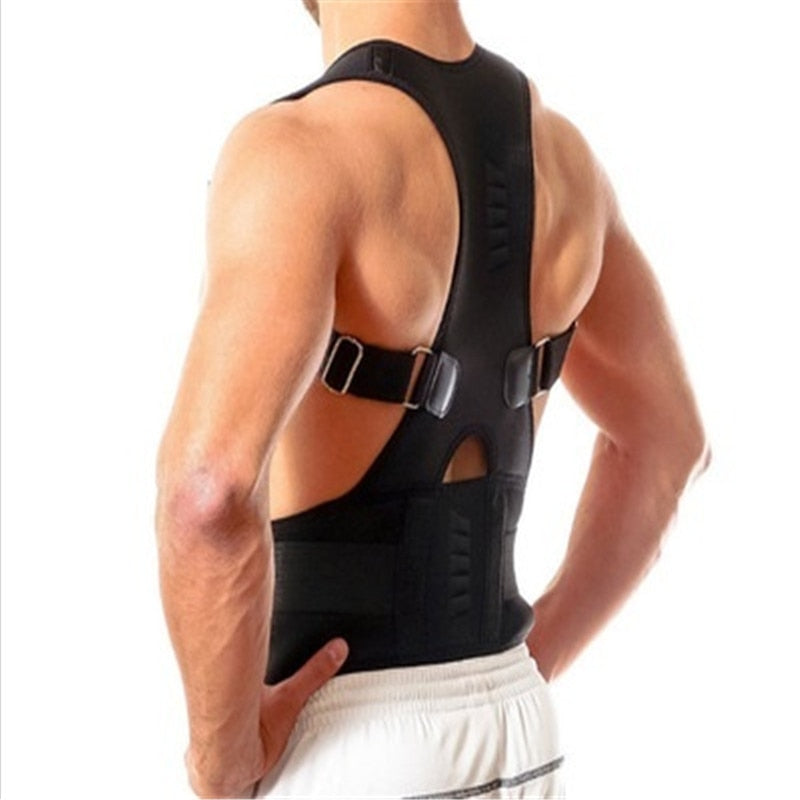 Correcteur De Posture Magnétique Pour Soutien Du Dos Et Amélioration De La Posture Back brace Electro Paris