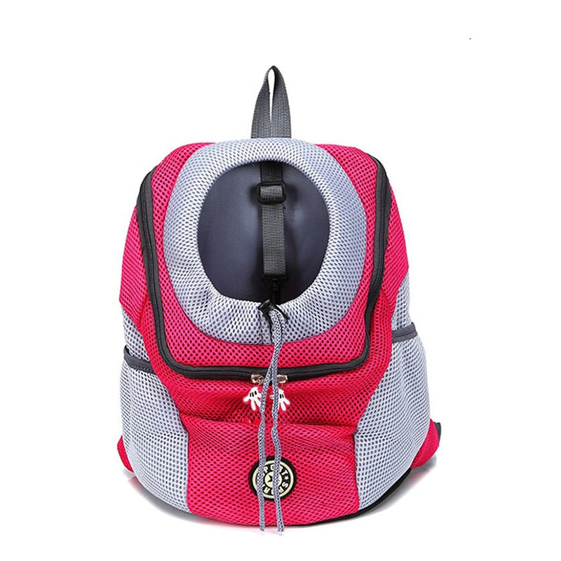 Sac De Transport Pour Chien Respirant Avec Bretelles Ajustables Pour Promenades, Voyages Et Aventures Dog carrier Electro Paris Rosa Petit ( 0 - 3.5 kg)