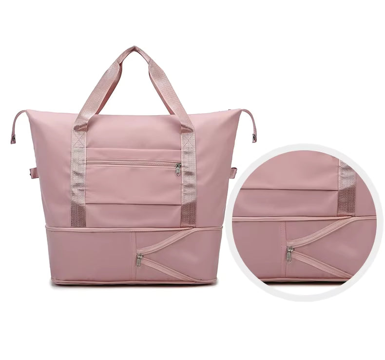 Sac De Voyage Spacieux Et Pliable Avec Compartiments Multiples Et Étanche Hand Bag Electro Paris