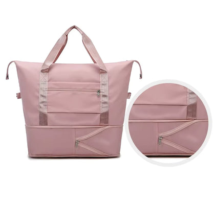 Sac De Voyage Spacieux Et Pliable Avec Compartiments Multiples Et Étanche Hand Bag Electro Paris