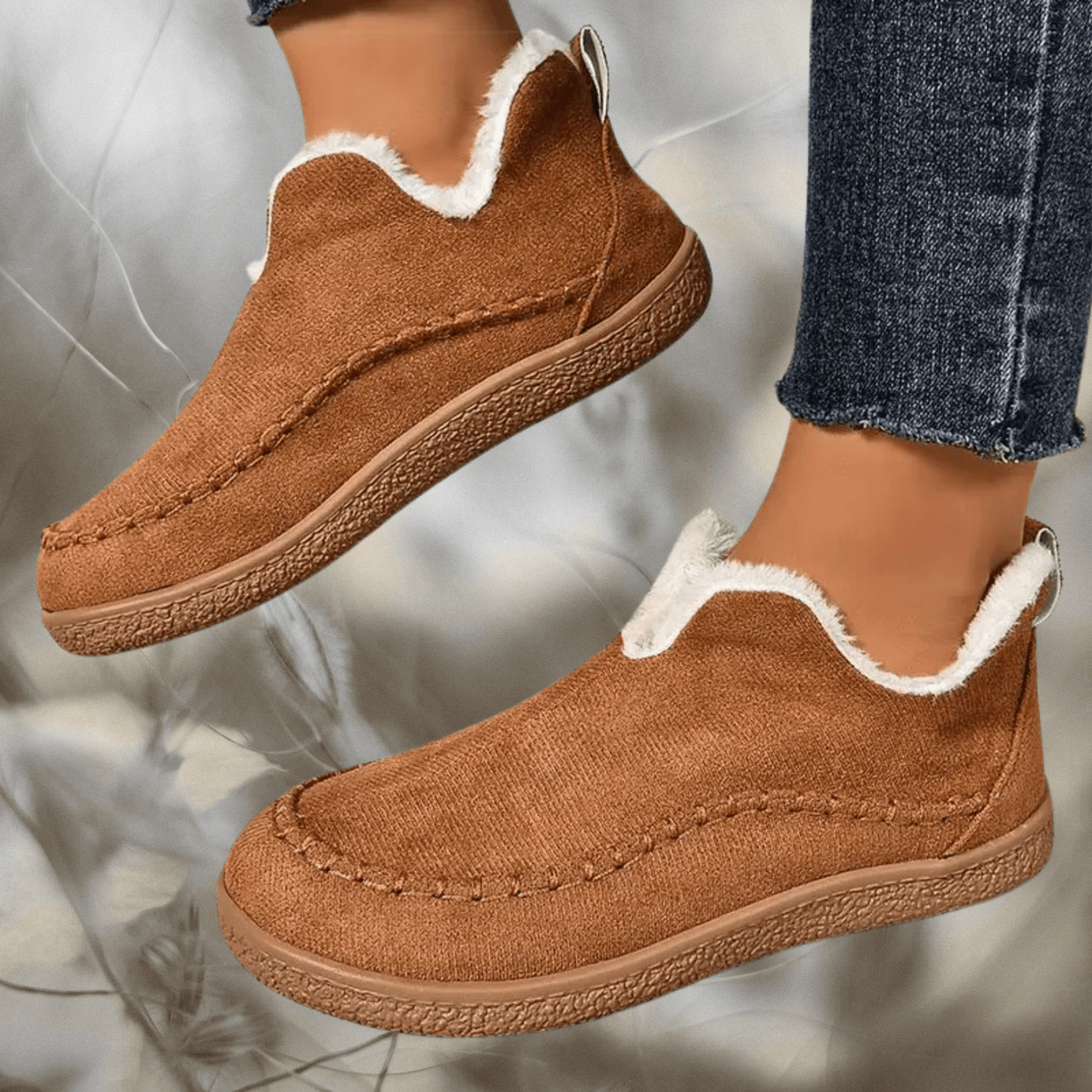 Bottes Pour Femmes Ergonomiques Et Confortables Avec Semelle Antidérapante Et Doublure Chaude Women's Shoes Electro Paris Marron 36