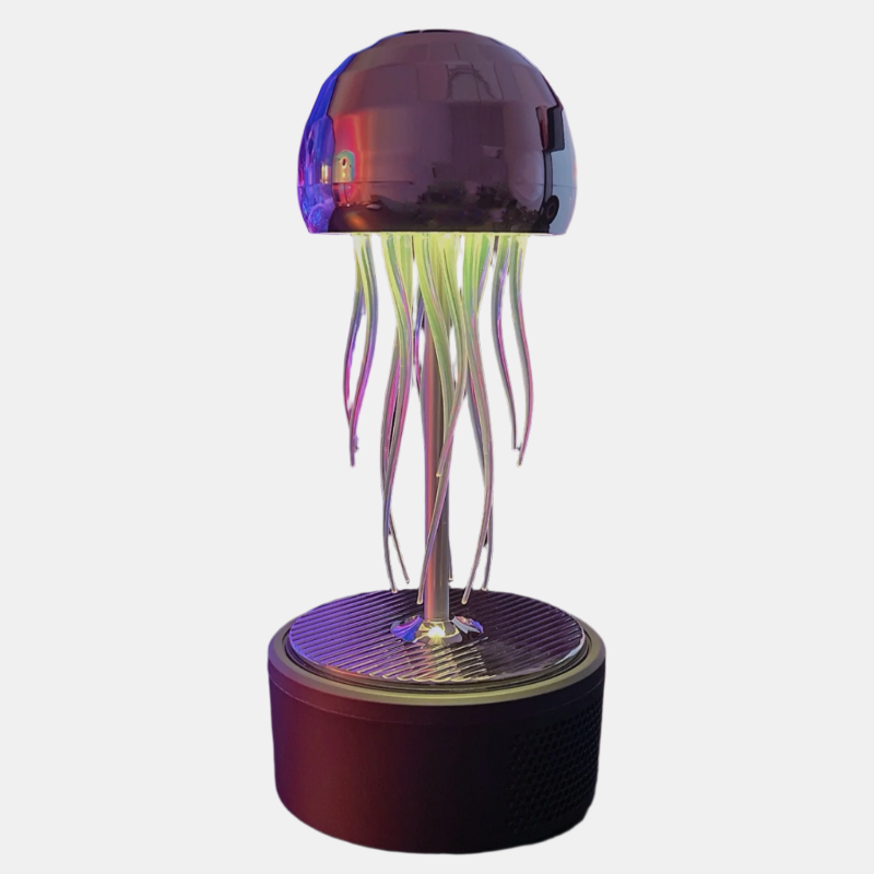 Haut-parleur Bluetooth méduse avec lumière LED ambiante changeante Children Lamps Electro Paris