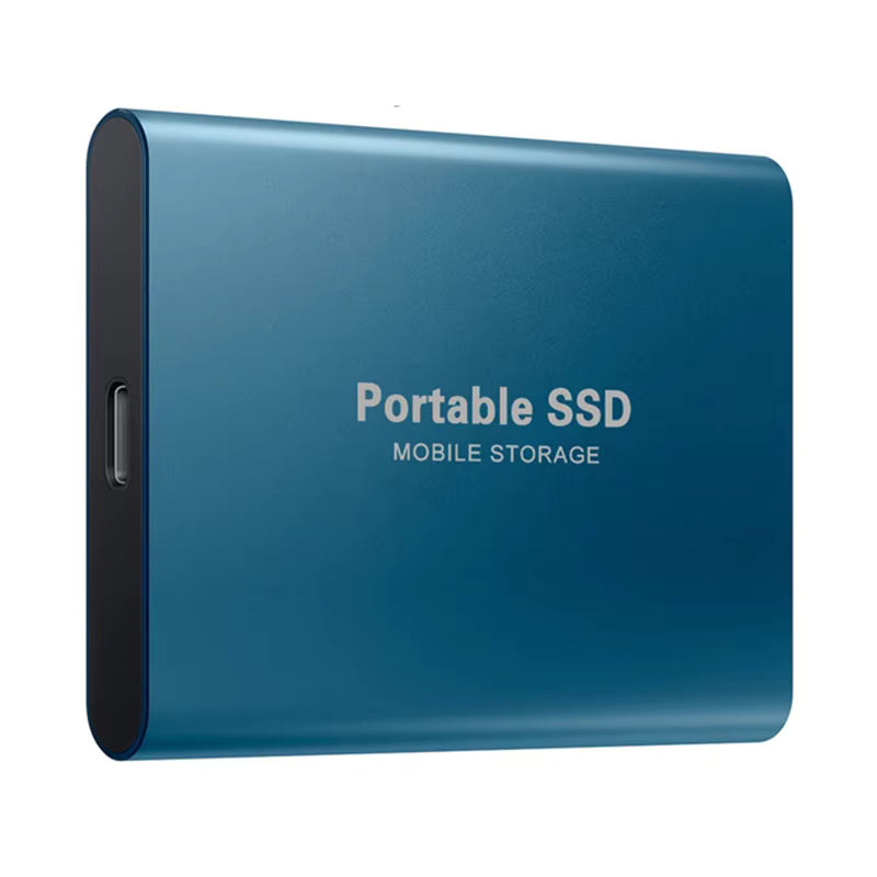 SSD Portable – Disque SSD Externe 128 To Haute Vitesse Gadgets Electro Paris Bleu
