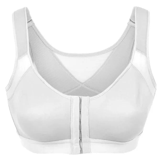 Correcteur De Posture Pour Femmes Avec Soutien Du Dos Et Bandes Croisées Ajustables Undergarment Electro Paris Blanc S