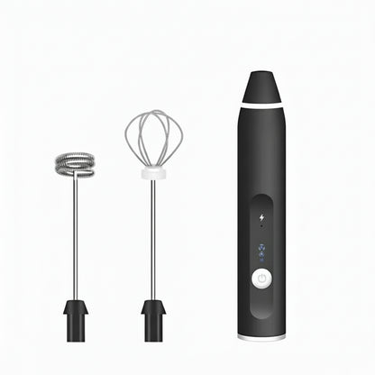 Mousseur À Lait Rechargeable Pour Café Et Boissons Chaudes Avec Design Compact Et Portable Frother mixer Electro Paris