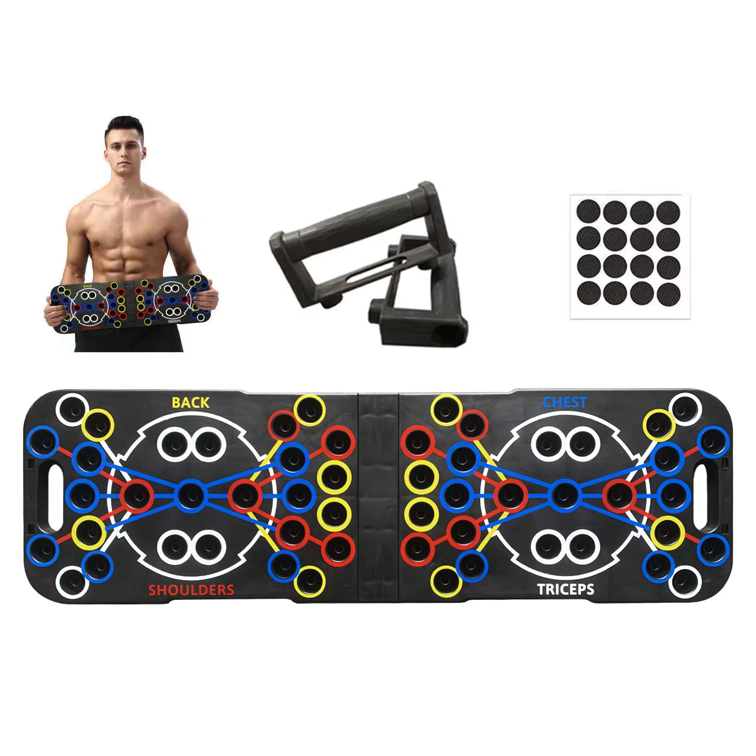 Station d'entraînement pliable – Compacte et résistante jusqu'à 300 kg Équipement d'exercice et de fitness Electro Paris