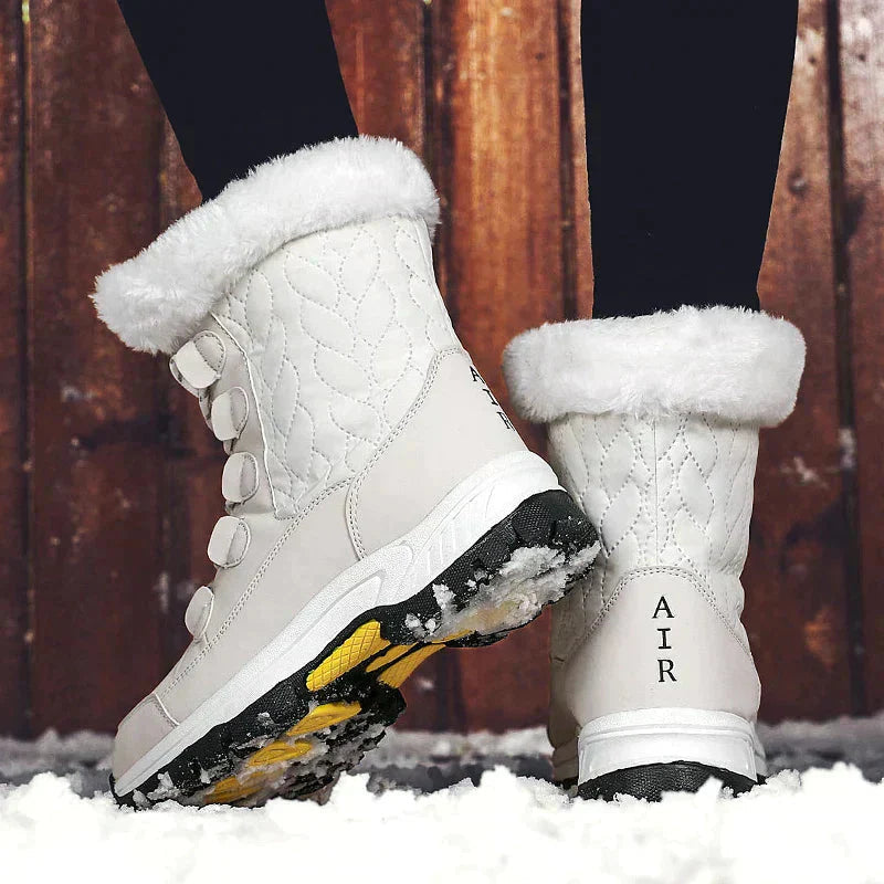 Bottes Robustes pour Femme – Doublure Douce & Adhérence Supérieure pour Tous Terrains Boots Electro Paris