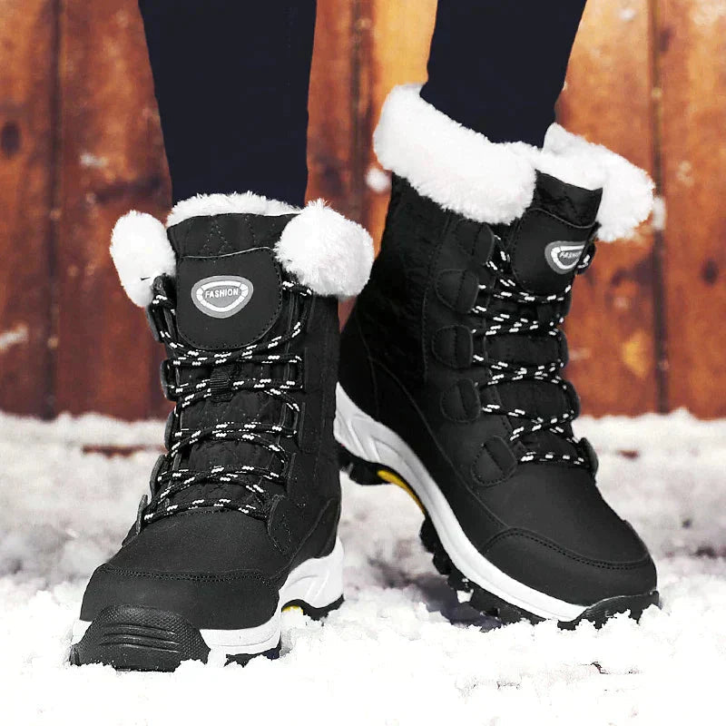 Bottes Robustes pour Femme – Doublure Douce & Adhérence Supérieure pour Tous Terrains Boots Electro Paris