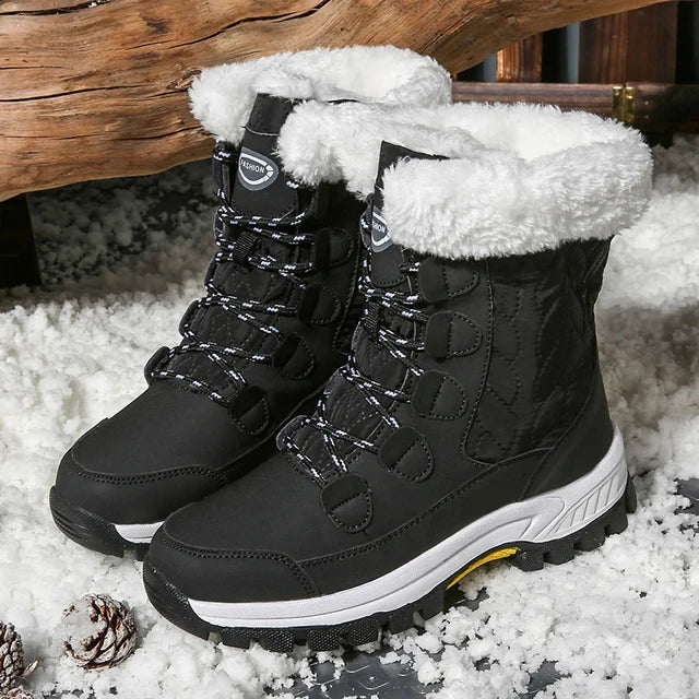 Bottes Robustes pour Femme – Doublure Douce & Adhérence Supérieure pour Tous Terrains Boots Electro Paris