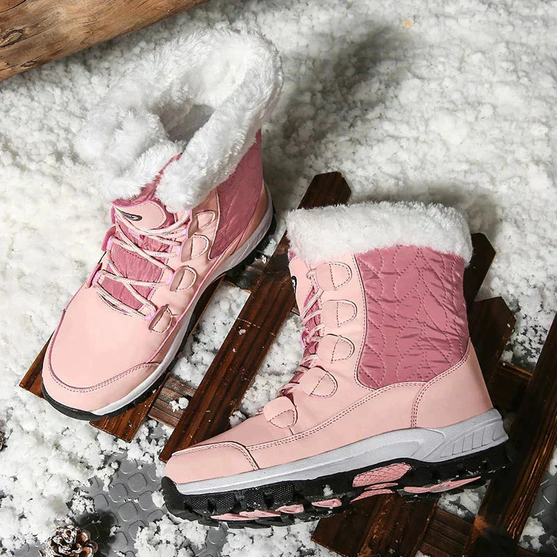 Bottes Robustes pour Femme – Doublure Douce & Adhérence Supérieure pour Tous Terrains Boots Electro Paris