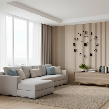 Horloge Murale Moderne – Grand Modèle 60-90 cm pour Salon Zegary ścienne Electro Paris