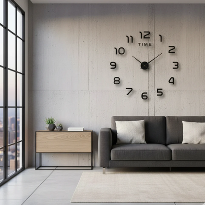 Horloge Murale Moderne – Grand Modèle 60-90 cm pour Salon Zegary ścienne Electro Paris