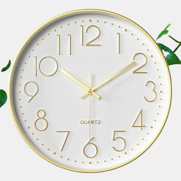 Horloge Murale Zen – Silencieuse et Élégante Home and decor Electro Paris Or