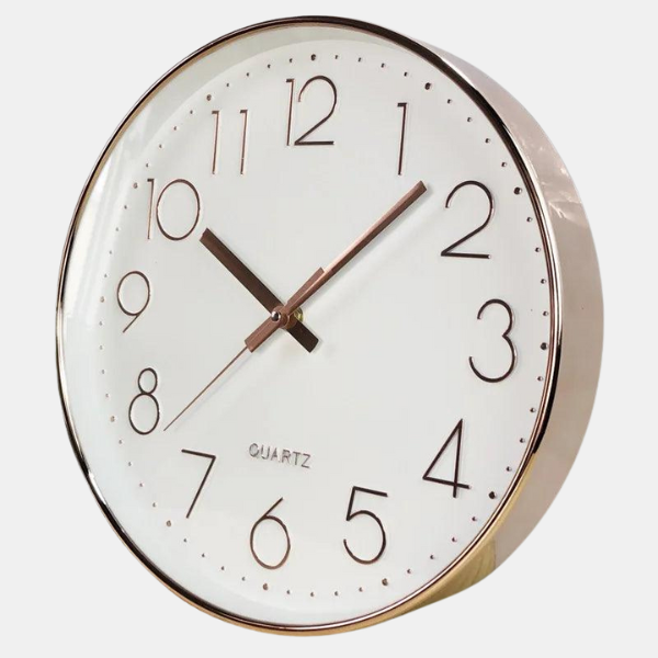 Horloge Murale Zen – Silencieuse et Élégante Home and decor Electro Paris Or rose