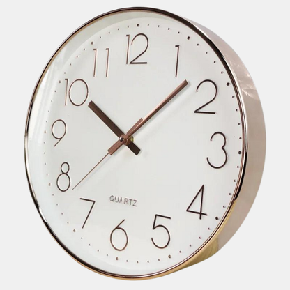 Horloge Murale Zen – Silencieuse et Élégante Home and decor Electro Paris Or rose