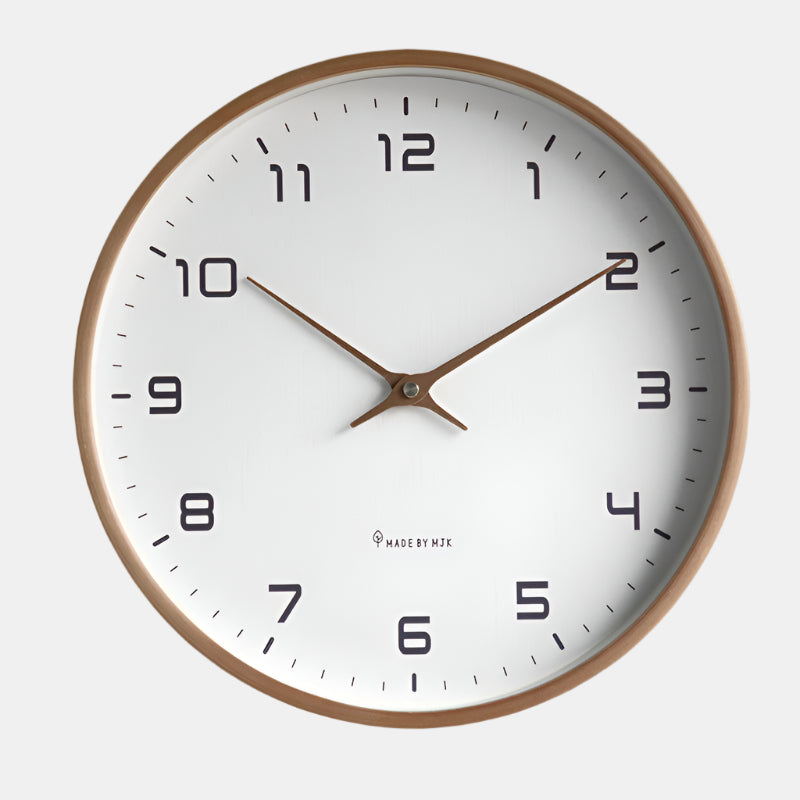 Horloge Murale Analogique Minimaliste pour Intérieurs Modernes Wall clock Electro Paris Style A