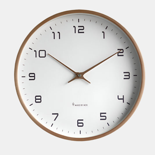 Horloge Murale Analogique Minimaliste pour Intérieurs Modernes Wall clock Electro Paris Style A