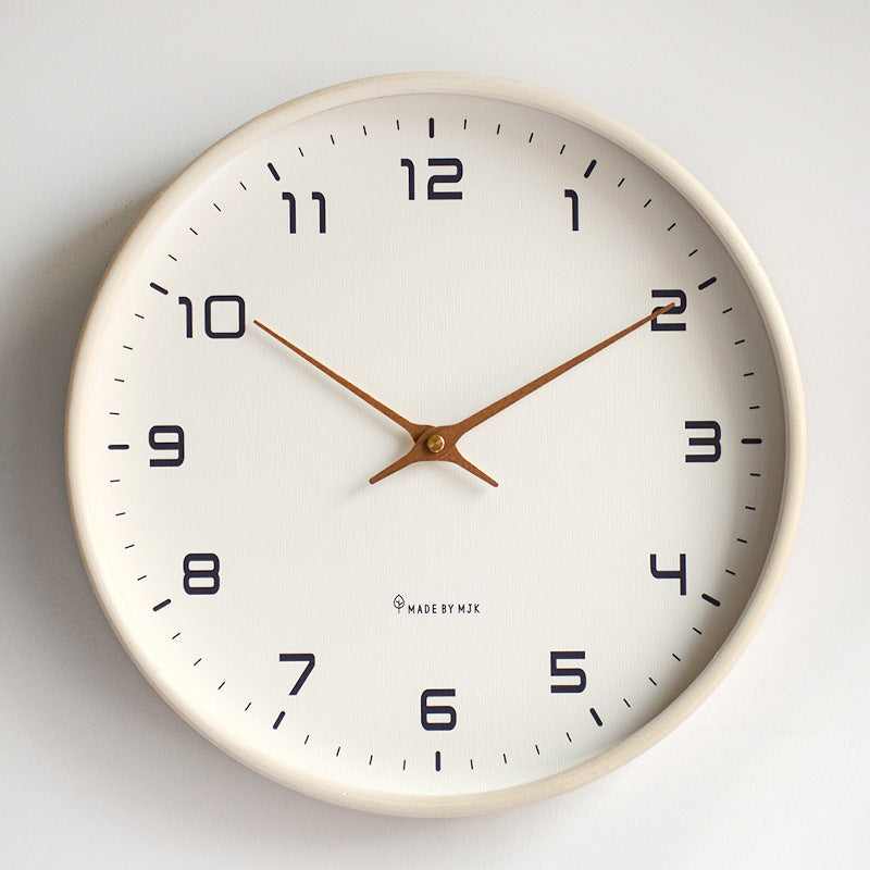 Horloge Murale Analogique Minimaliste pour Intérieurs Modernes Wall clock Electro Paris Style C