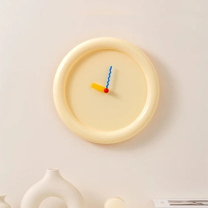 Horloge Murale Artistique Moderne pour Intérieurs Élégants Horloge murale Electro Paris Blanc laiteux