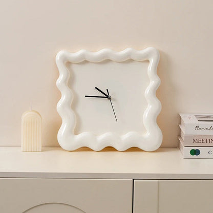 Horloge Murale Minimaliste Moderne en ABS 30 cm Élégante et Silencieuse Horloges murales Electro Paris