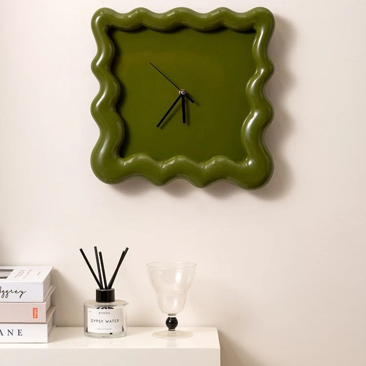 Horloge Murale Minimaliste Moderne en ABS 30 cm Élégante et Silencieuse Horloges murales Electro Paris