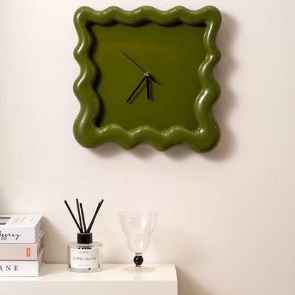 Horloge Murale Minimaliste Moderne en ABS 30 cm Élégante et Silencieuse Horloges murales Electro Paris