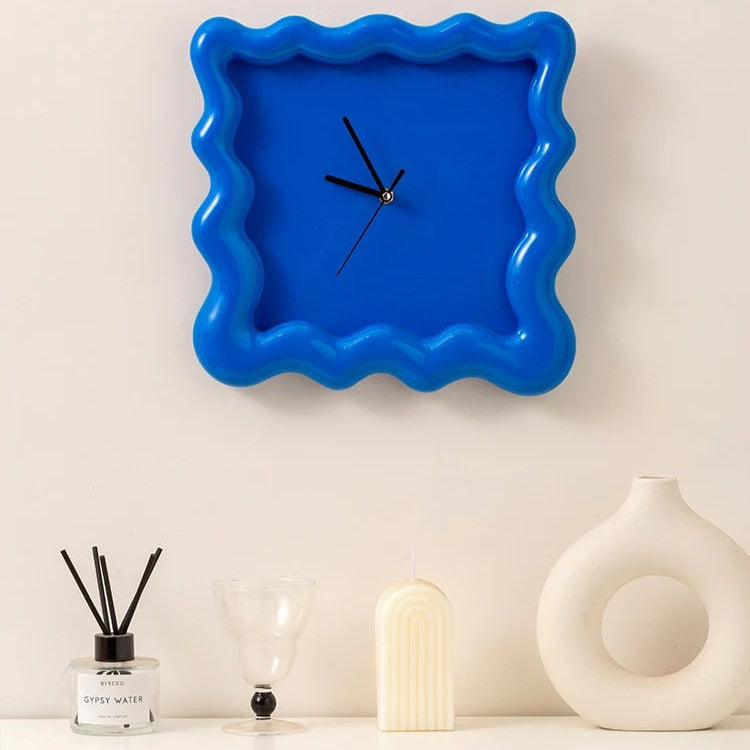 Horloge Murale Minimaliste Moderne en ABS 30 cm Élégante et Silencieuse Horloges murales Electro Paris