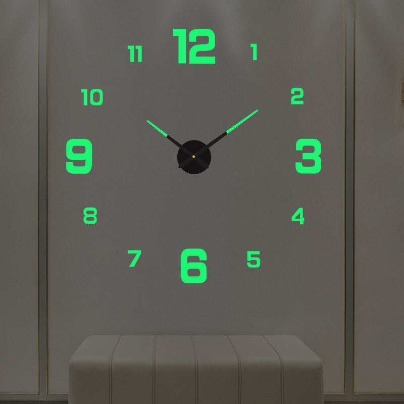 Horloge murale créative et moderne pour une décoration intérieure unique Horloges Electro Paris Antal - Lumineux 60-100 cm