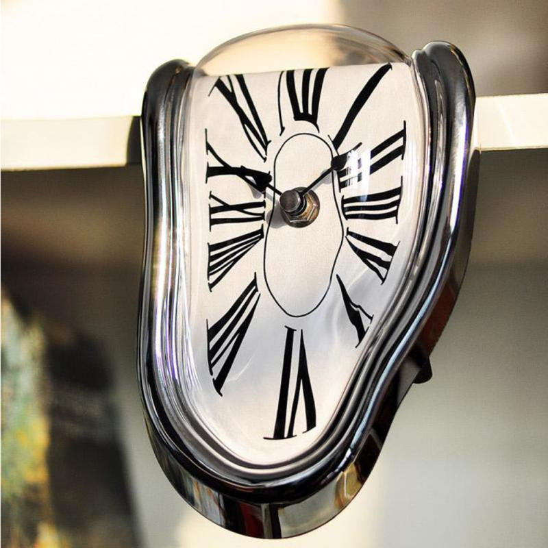 Horloge Artistique Ondoyante pour une Décoration Unique Horloges Electro Paris Noir