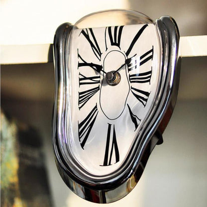 Horloge Artistique Ondoyante pour une Décoration Unique Horloges Electro Paris Noir