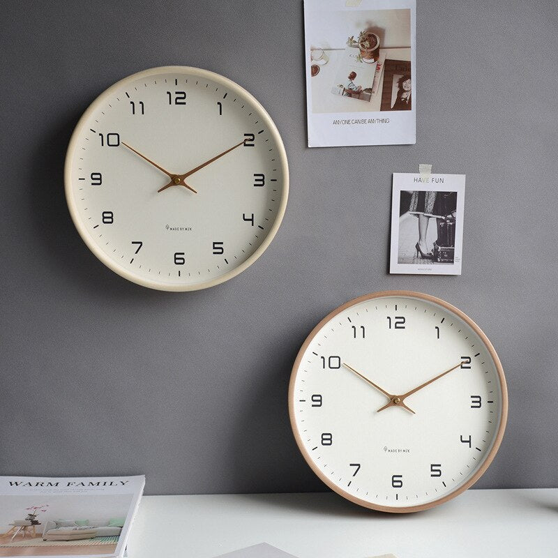 Horloge Murale Minimaliste au Design Nordique Moderne Wall clock Electro Paris