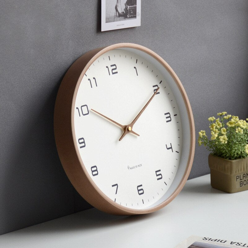 Horloge Murale Minimaliste au Design Nordique Moderne Wall clock Electro Paris