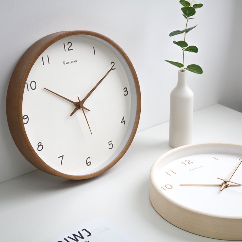 Horloge Murale Silencieuse Minimaliste à Affichage Analogique Wall clock Electro Paris