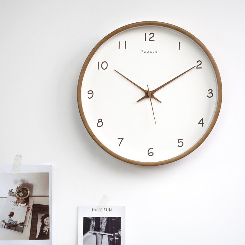 Horloge Murale Silencieuse Minimaliste à Affichage Analogique Wall clock Electro Paris