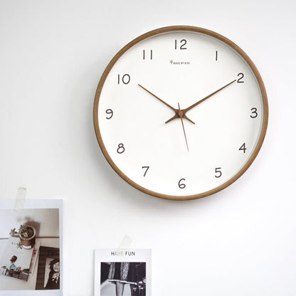 Horloge Murale Silencieuse Minimaliste à Affichage Analogique Wall clock Electro Paris