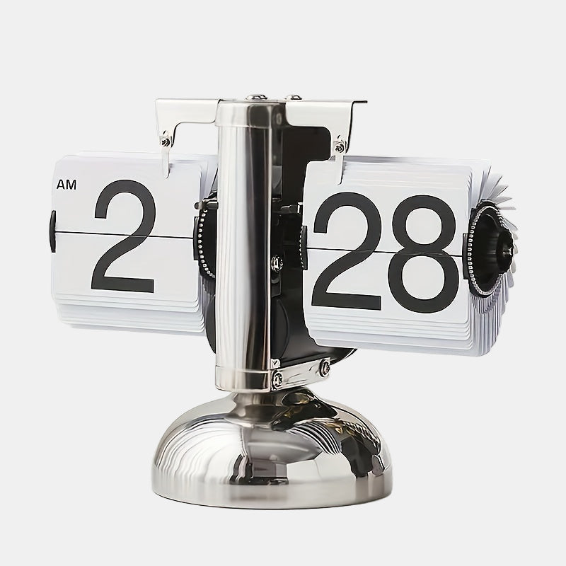 Horloge à Volets Automatiques Rétro pour une Décoration Intemporelle Horloge de bureau Electro Paris