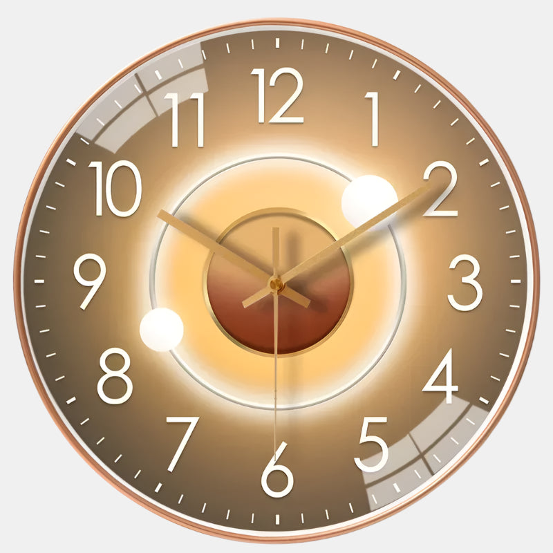 Horloge murale numérique silencieuse à l'élégance classique Wall clock Electro Paris A
