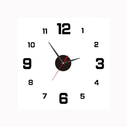 Horloge murale numérique silencieuse à l'élégance classique Wall clock Electro Paris D