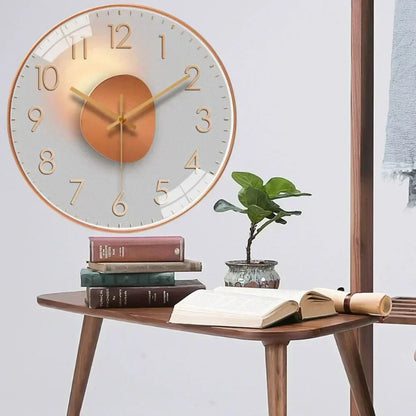 Horloge murale numérique silencieuse à l'élégance classique Wall clock Electro Paris