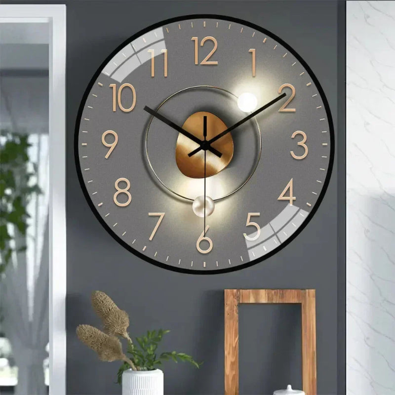 Horloge murale numérique silencieuse à l'élégance classique Wall clock Electro Paris