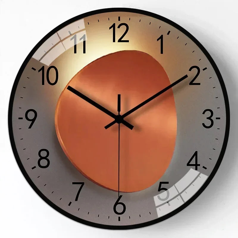 Horloge murale numérique silencieuse à l'élégance classique Wall clock Electro Paris
