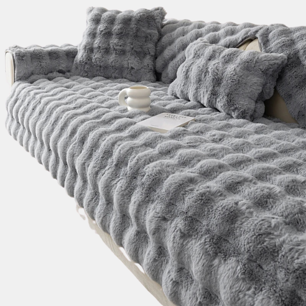 Housse de Canapé Confort Premium 0 Electro Paris Gris 70x70cm