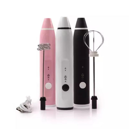 Mousseur À Lait Rechargeable Pour Café Et Boissons Chaudes Avec Design Compact Et Portable Frother mixer Electro Paris