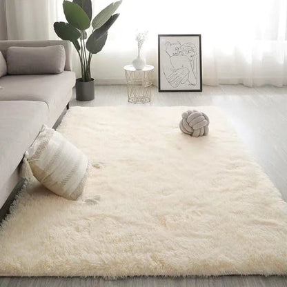Tapis Fluffy Doux 5 × 8 Pour Salon, Chambre Ou Espace De Détente Confortable Et Élégant Rugs Electro Paris E